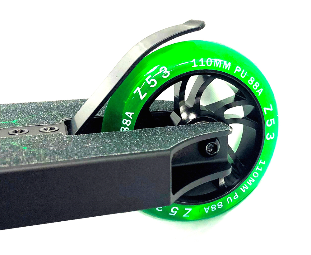 Самокат трюковой Z53 Kast Green