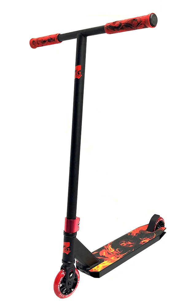 Самокат трюковой Z53 Predator 2 Fire