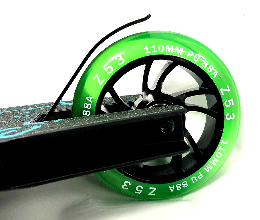 Самокат трюковой Z53 Predator 2 бирюзовый