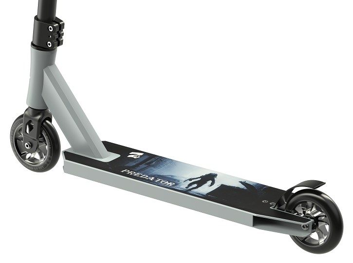 Самокат трюковой Z53 Predator 2 Silver