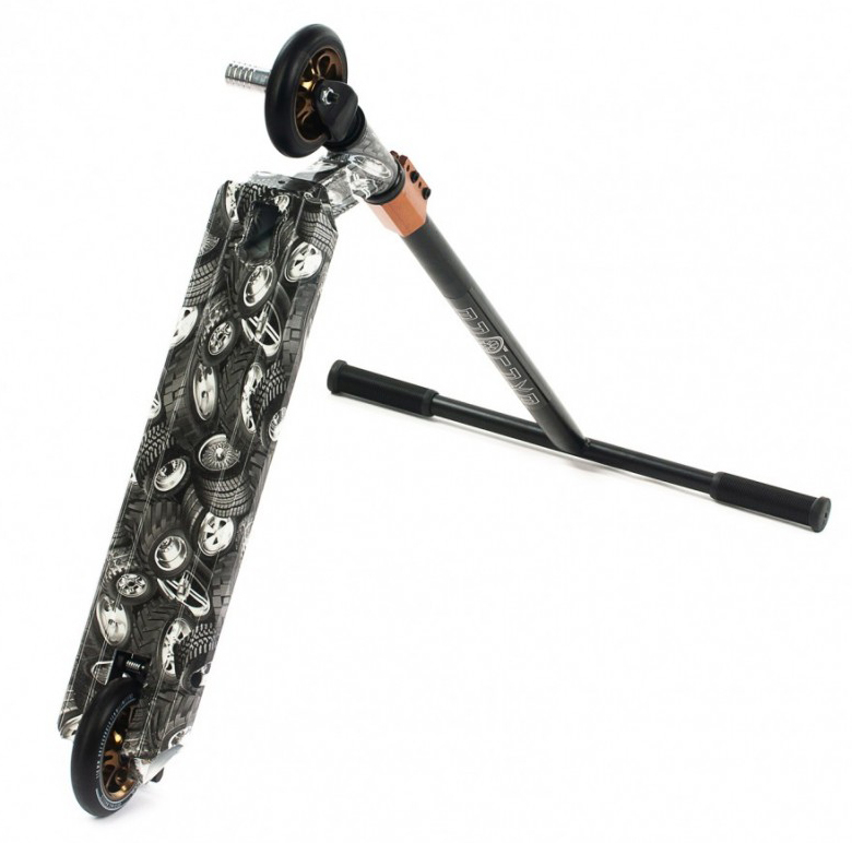 Самокат трюковой Explore Drum Super HIC WT