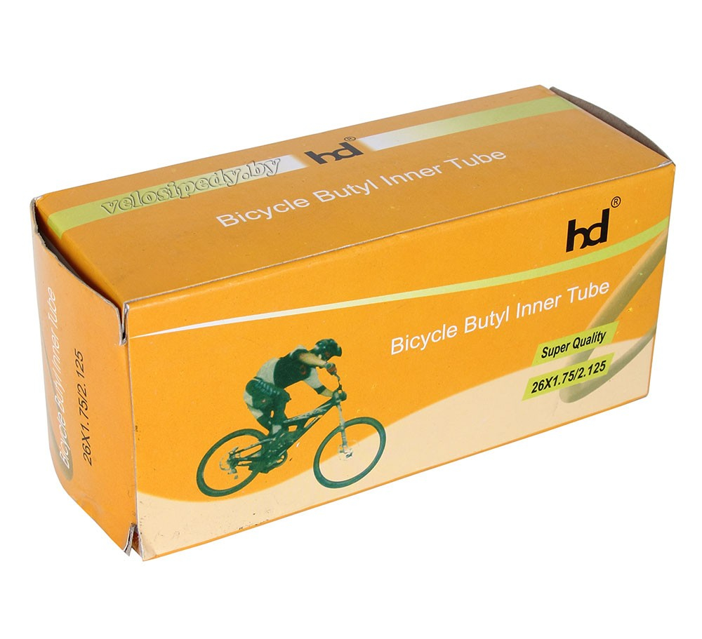 Камера велосипедная бутиловая 26х1,75/2,125