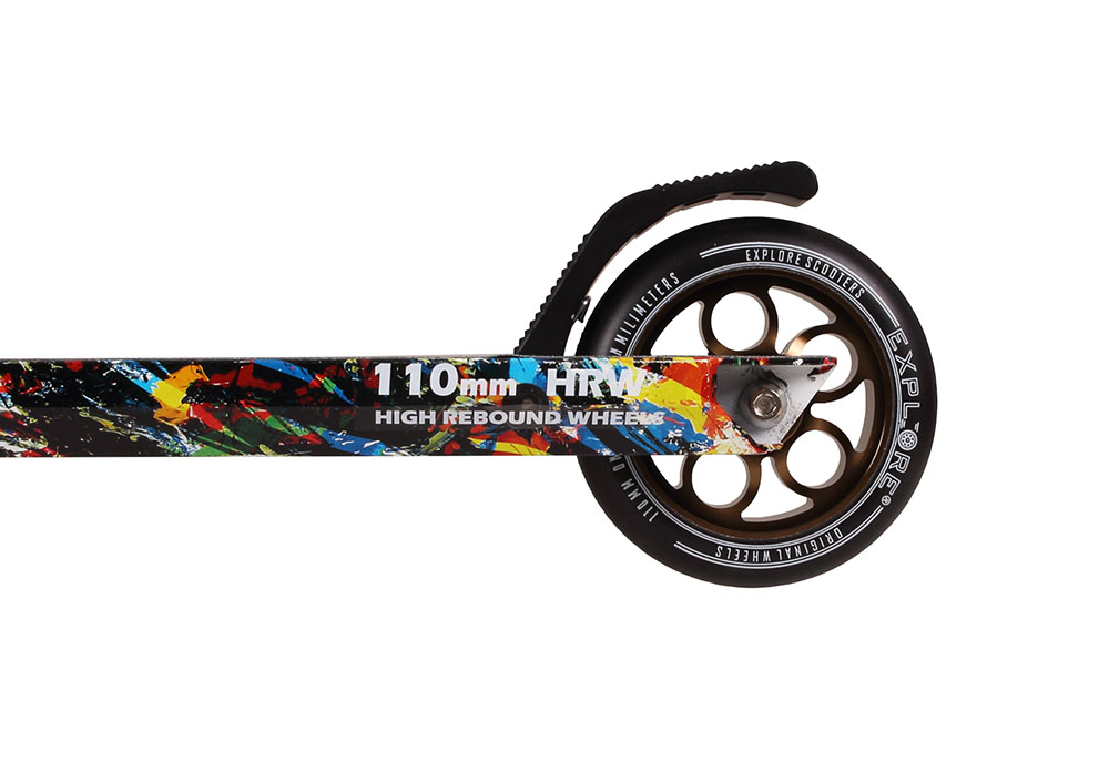 Самокат трюковой Explore Drum Super HIC WT