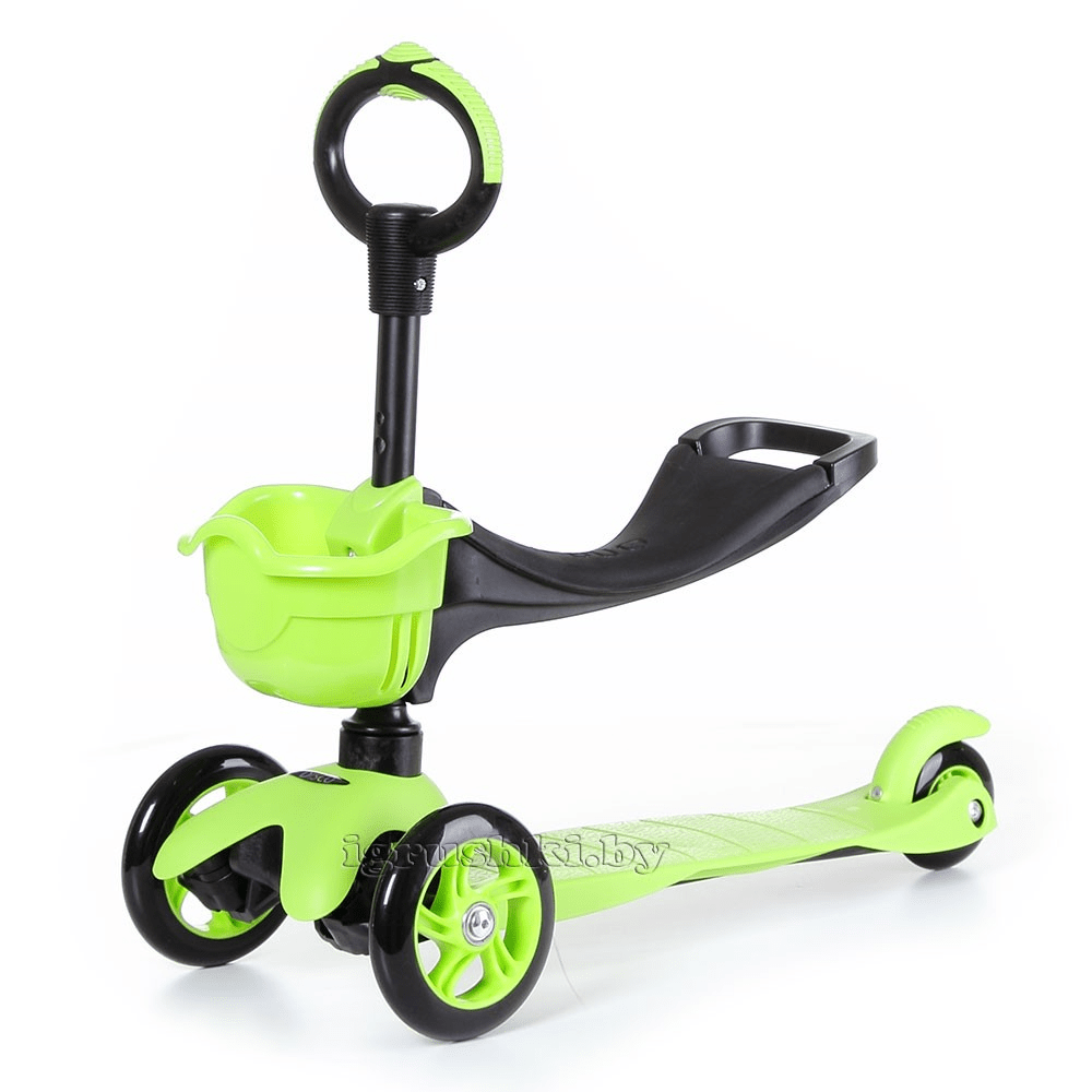 Самокат-трансформер Novatrack Disco-kids