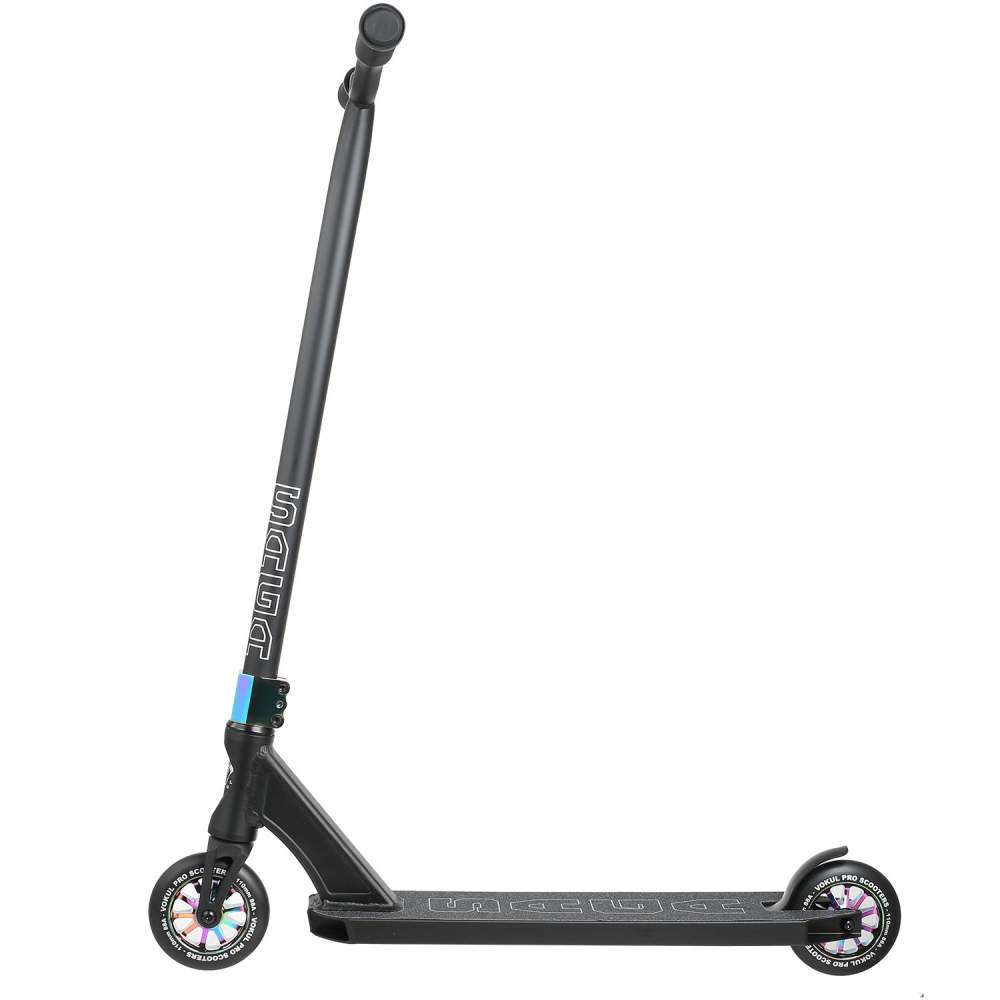 Самокат трюковой Vokul Saga черный/бензин