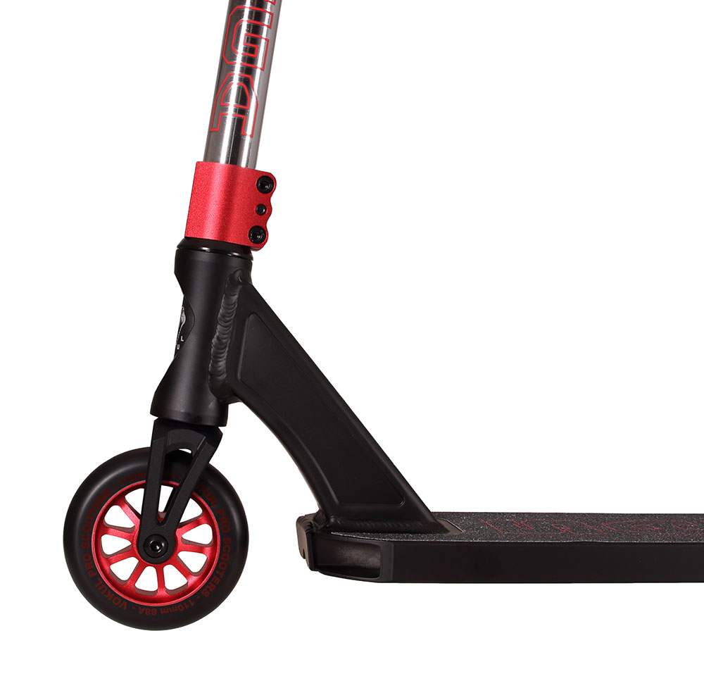 Самокат трюковой Vokul Saga черный/хром