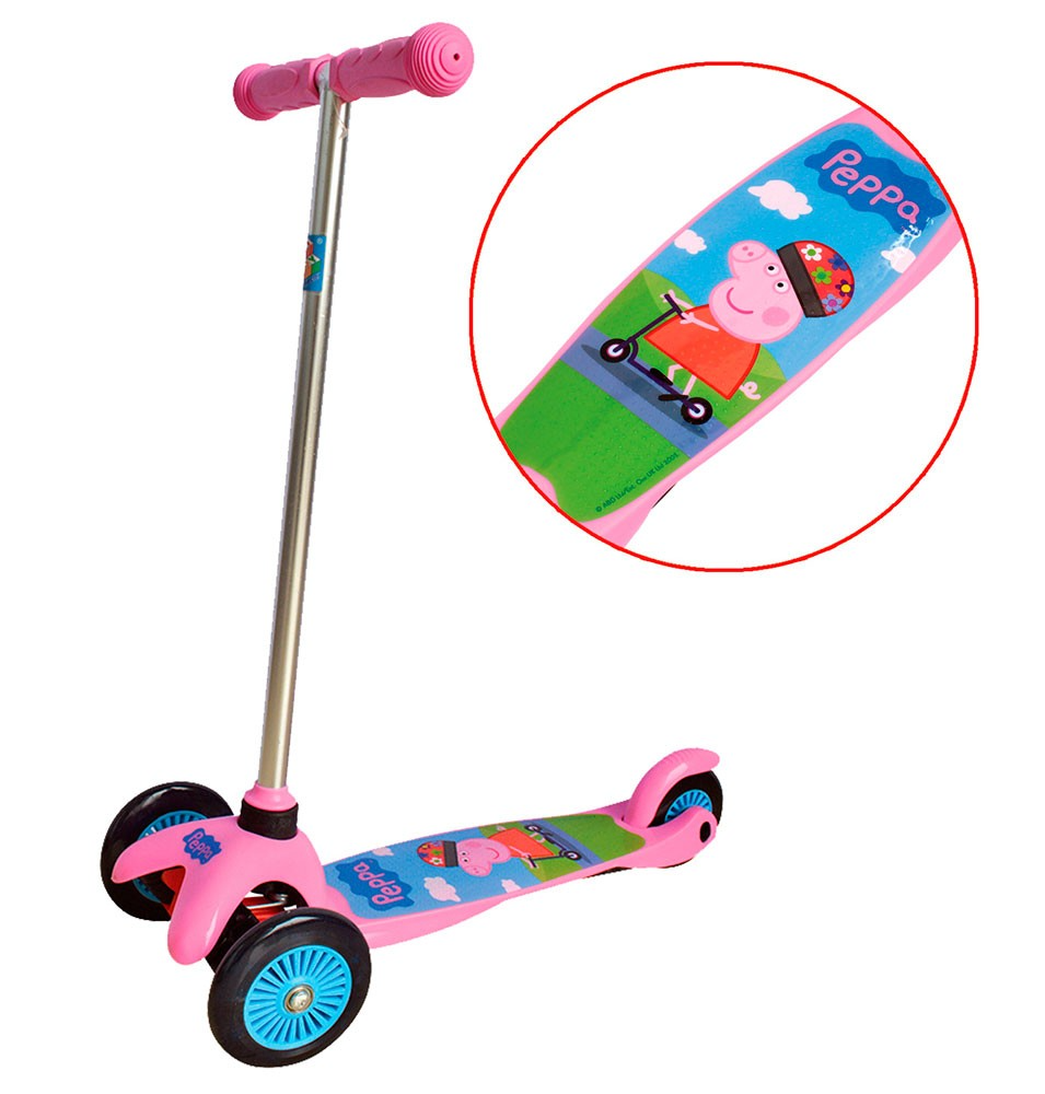 Самокат 1toy Peppa T57617