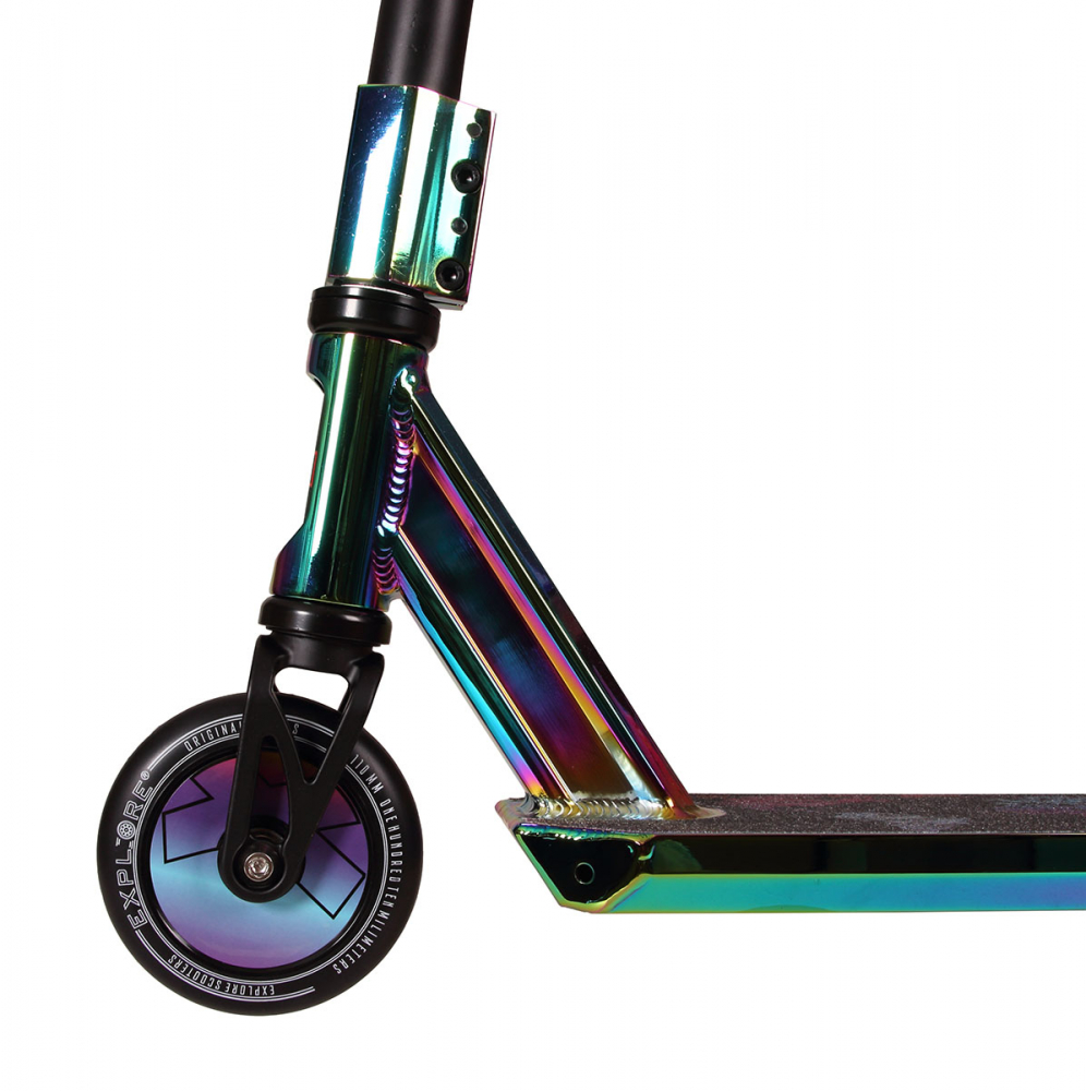 Самокат трюковой Explore Drum PC Deck Neo