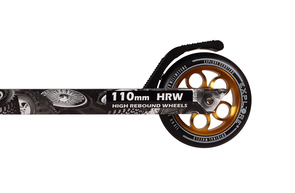Самокат трюковой Explore Drum Super HIC WT